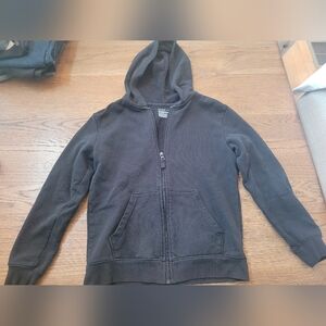 Cat & Jack Charcoal Zip-Up Hoodie